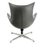 Кресло LOBSTER CHAIR серый искусственная замша, серый — изображение 5