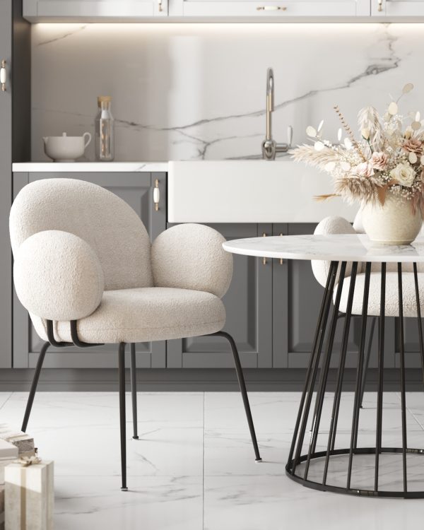 Кресло Nina белый — изображение 3