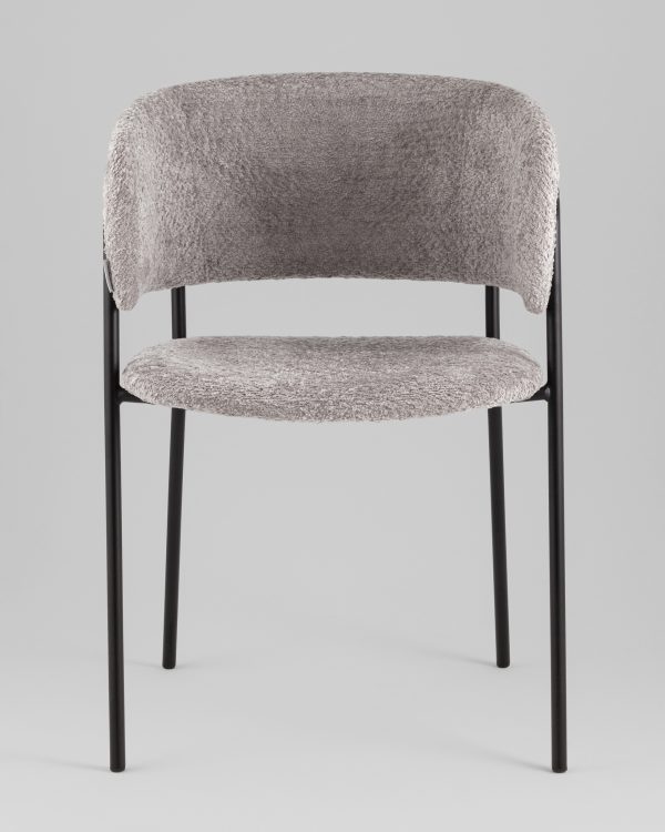 Кресло Нэлли New, букле светло-серый — изображение 3