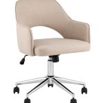 Кресло офисное Кларк рогожка бежевый