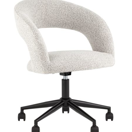 Кресло офисное Mia светло-серый