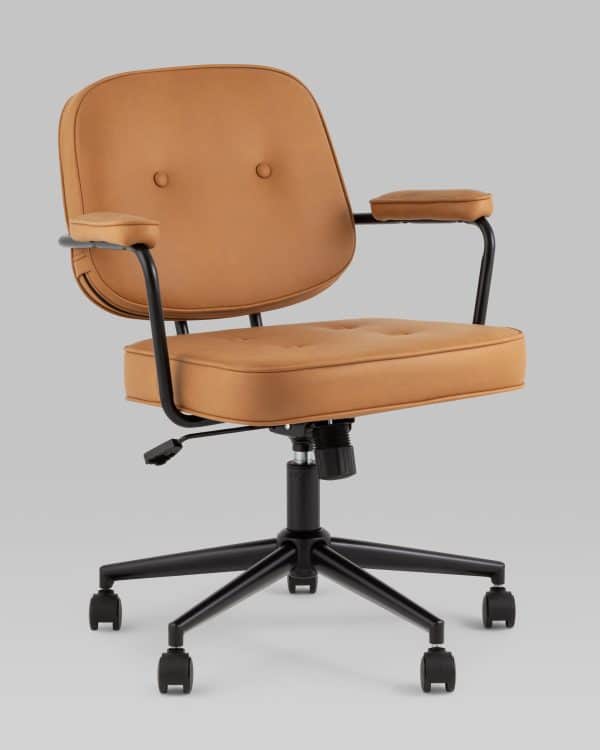 Кресло офисное Snoop коричневый — изображение 2
