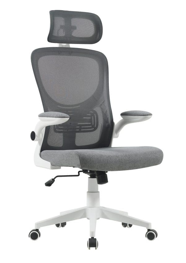 Кресло офисное TopChairs Airone серый ткань