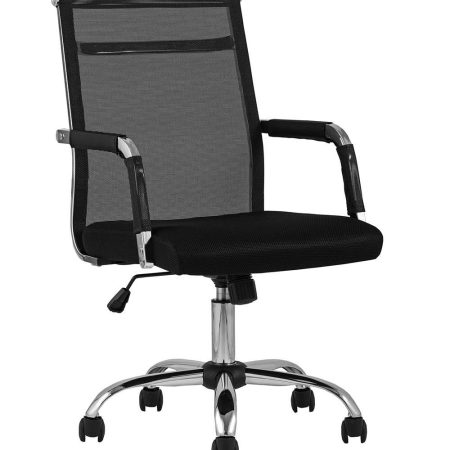 Кресло офисное TopChairs Clerk черное