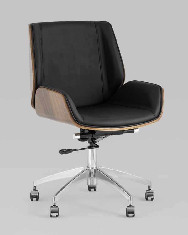 kreslo-ofisnoe-topchairs-crown-chernoe-1 Кресло офисное TopChairs Crown черное — изображение 2