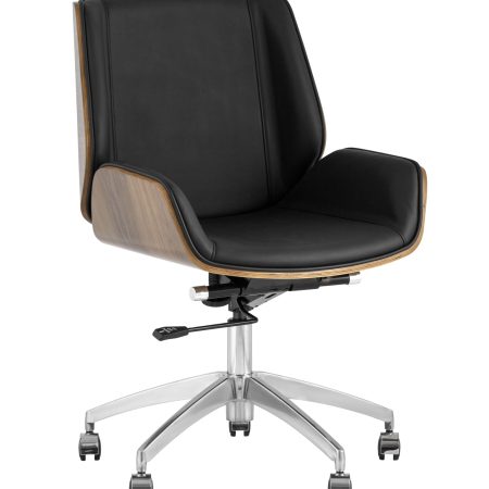 Кресло офисное TopChairs Crown черное