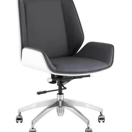 Кресло офисное TopChairs Crown SN серо-голубой