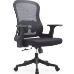 Кресло офисное TopChairs Petal черный