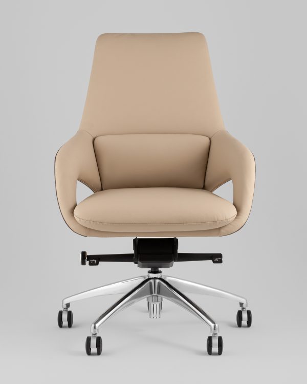 Кресло офисное TopChairs Reign бежевый — изображение 3