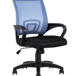 Кресло офисное TopChairs Simple голубое