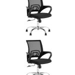 Кресло офисное TopChairs Simple New черный 2 шт