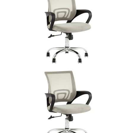 Кресло офисное TopChairs Simple New серый 2 шт
