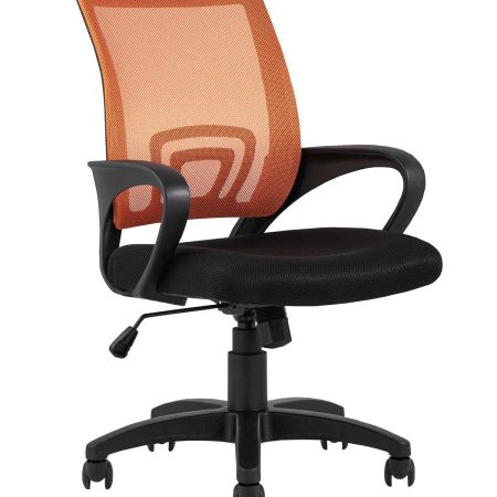 Кресло офисное TopChairs Simple оранжевое
