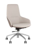 Кресло офисное TopChairs Soulo светло-серый