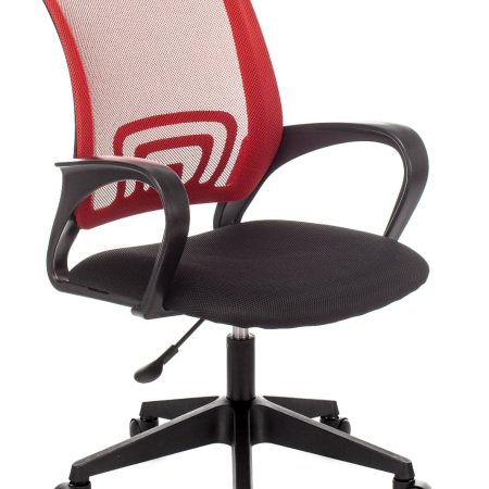 Кресло офисное TopChairs ST-Basic сетка/ткань красный
