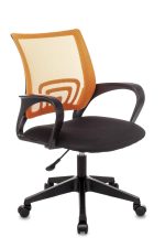 Кресло офисное TopChairs ST-Basic сетка/ткань оранжевый — изображение 2