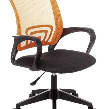 Кресло офисное TopChairs ST-Basic сетка/ткань оранжевый