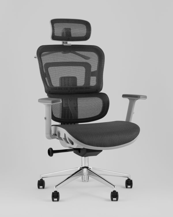 kreslo-ofisnoe-topchairs-techno-professional-seryj-1 Кресло офисное TopChairs Techno Professional серый — изображение 2