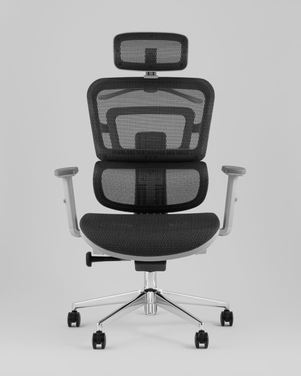 kreslo-ofisnoe-topchairs-techno-professional-seryj-2 Кресло офисное TopChairs Techno Professional серый — изображение 3