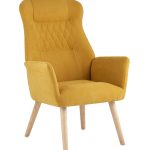 Кресло Парлор жёлтый
