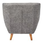 Кресло Picasso серый, шенилл — изображение 4