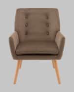 Кресло Райт мокка — изображение 3