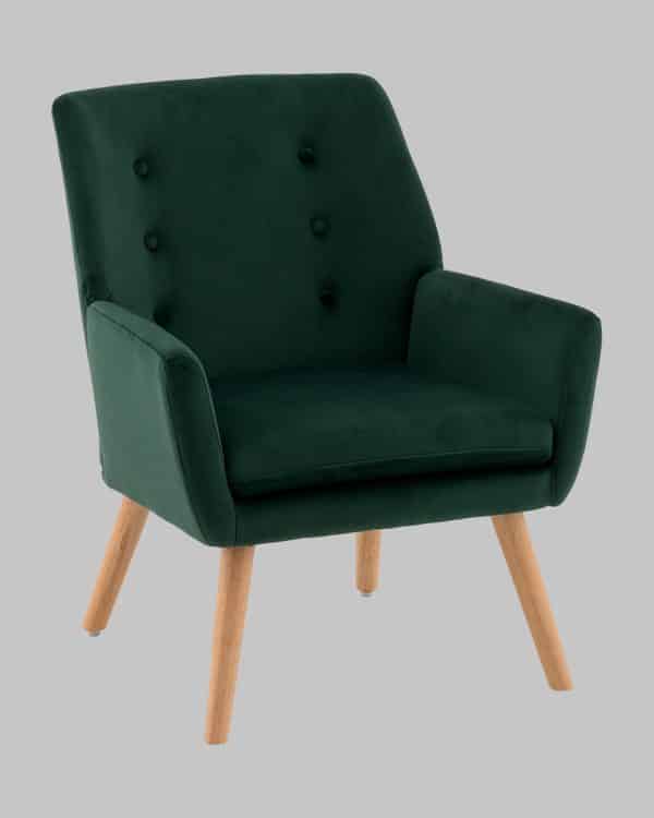 Кресло Райт тёмно-зелёный — изображение 2