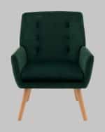 Кресло Райт тёмно-зелёный — изображение 3