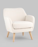 Кресло Ричи тедди белый — изображение 2