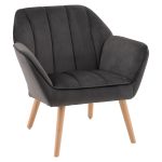 Кресло Руди серый