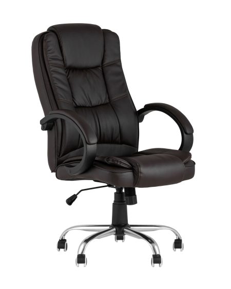Кресло руководителя TopChairs Atlant коричневое