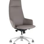 Кресло руководителя TopChairs Bow серый