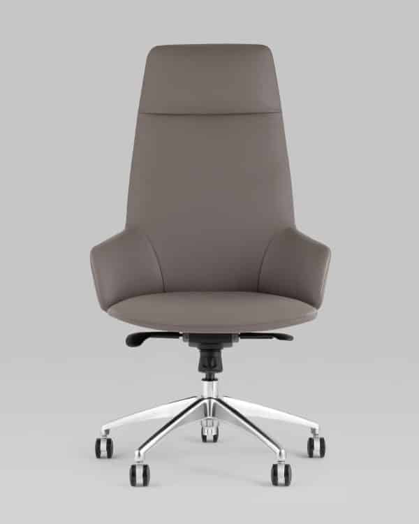 Кресло руководителя TopChairs Bow серый — изображение 3