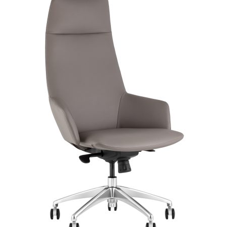 Кресло руководителя TopChairs Bow серый