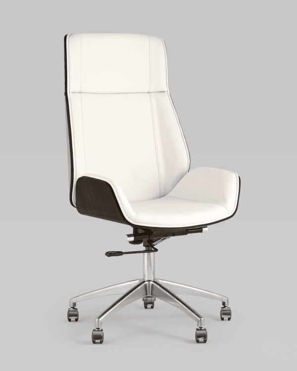 Кресло руководителя TopChairs Crown бежевое — изображение 2