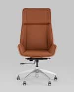 Кресло руководителя TopChairs Crown SN коричневый — изображение 3