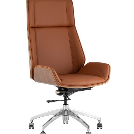 Кресло руководителя TopChairs Crown SN коричневый