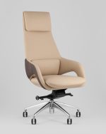 Кресло руководителя TopChairs Reign бежевый — изображение 2