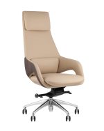 Кресло руководителя TopChairs Reign бежевый