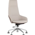 Кресло руководителя TopChairs Soulo светло-серый