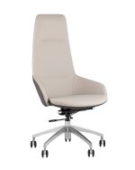 Кресло руководителя TopChairs Soulo светло-серый