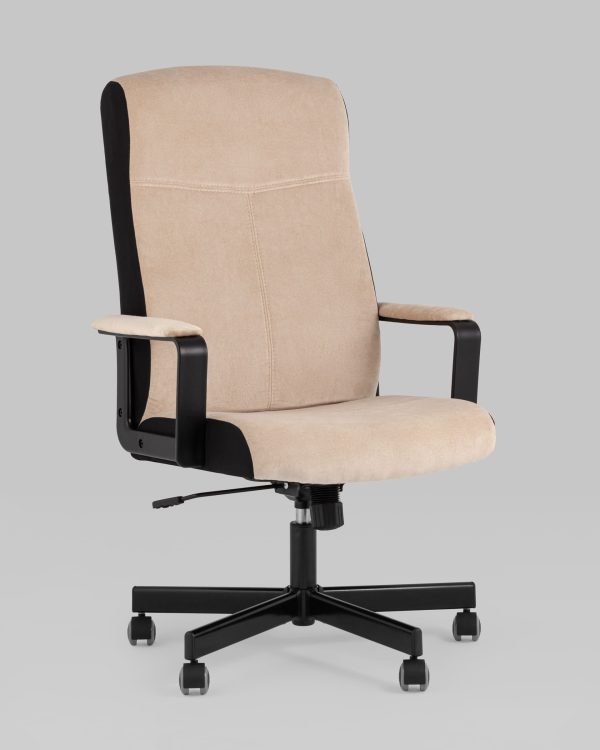 Кресло руководителя TopChairs ST-DOMINGO песочный — изображение 2