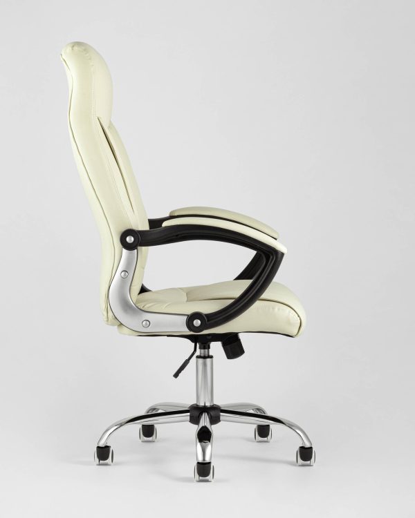 Кресло руководителя TopChairs Tower бежевое — изображение 3