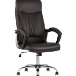Кресло руководителя TopChairs Tower коричневое