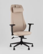 Кресло руководителя TopChairs Trophey бежевый — изображение 2