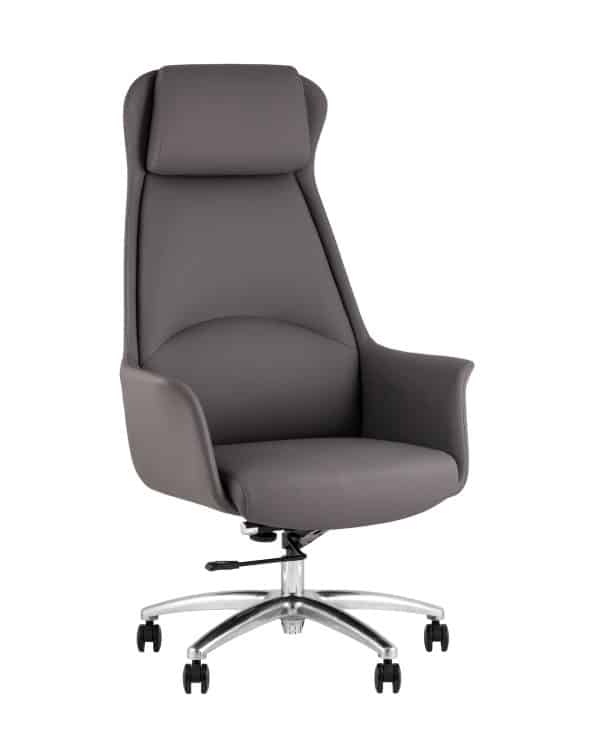 Кресло руководителя TopChairs Viking NEW серое