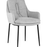 Кресло Саманта рогожка светло-серый