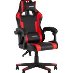 Кресло спортивное TopChairs Commander черно-красный