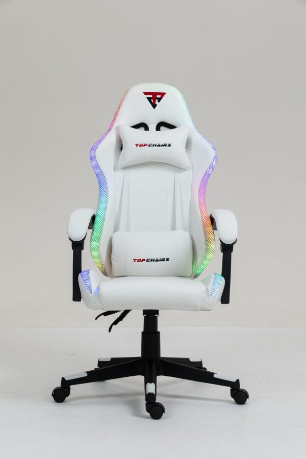 Кресло спортивное TopChairs Druid белый — изображение 2