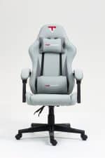 Кресло спортивное TopChairs Phantom серо-голубой — изображение 3